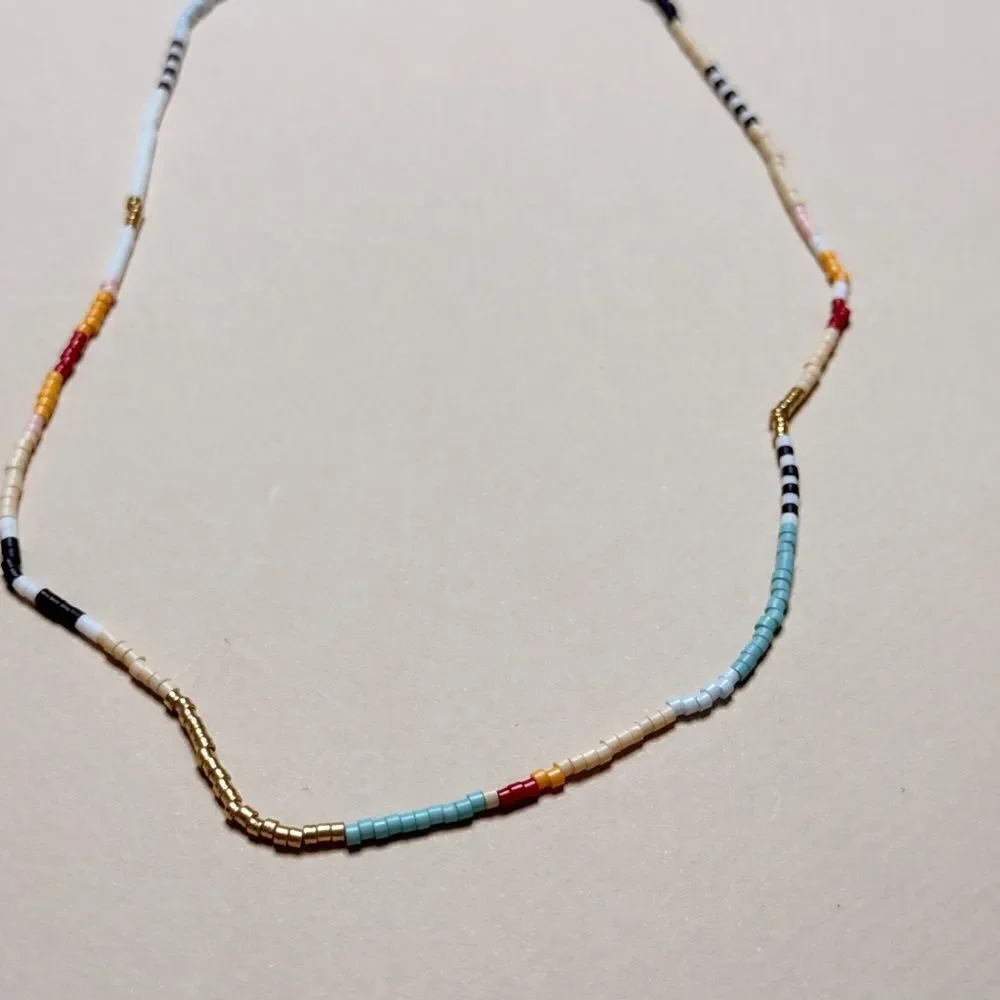 Colorful Beaded Necklace S969